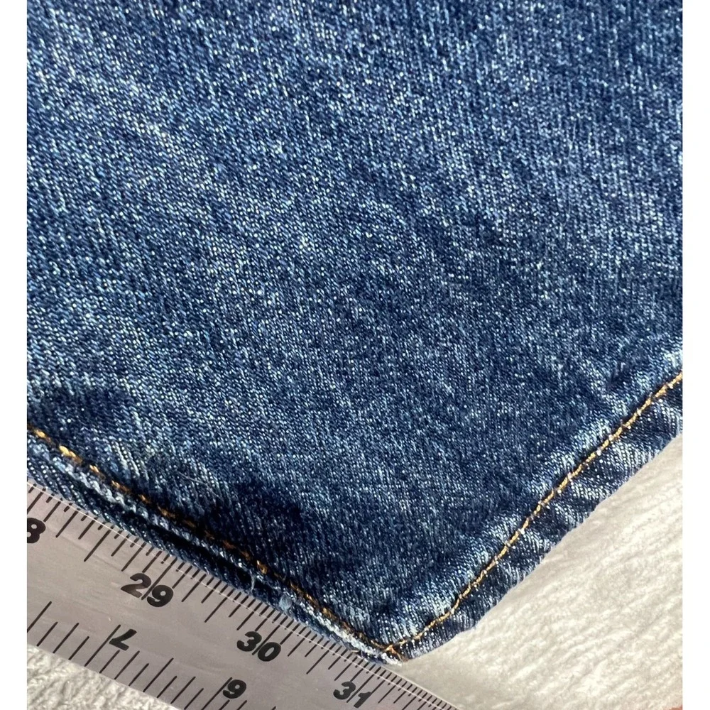 NWT Levis 501 Original Button Fly Jeans 36x32 Dark Wash Style Classic Straight